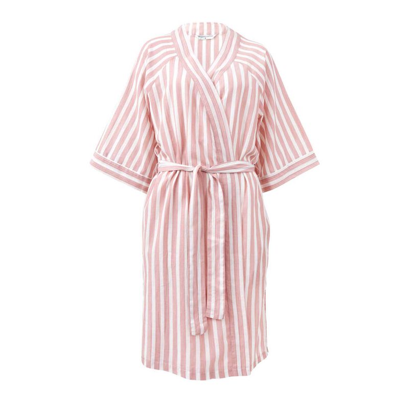 Wallace Cotton Isobel Stripe Robe image number 0